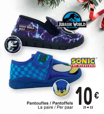 Pantoufles / Pantoffels