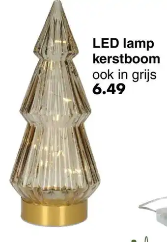 Wibra LED lamp kerstboom aanbieding