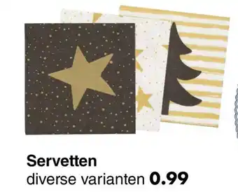 Wibra Servetten aanbieding