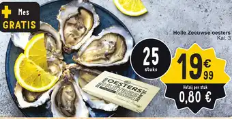 Cora Holle Zeeuwse oesters aanbieding