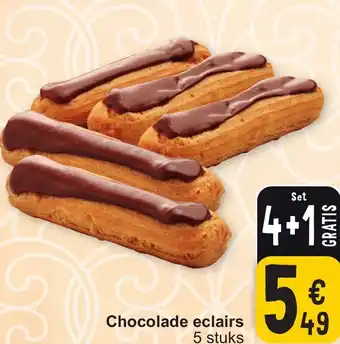 Cora Chocolade eclairs aanbieding