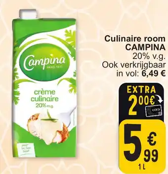 CAMPINA Culinaire room 20% v.g. 1L