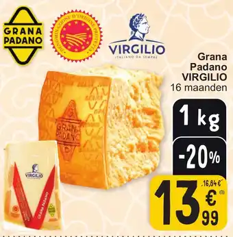 Cora VIRGILIO Grana Padano 16 maanden aanbieding