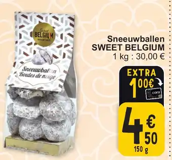 Cora SWEET BELGIUM Sneeuwballen 150g aanbieding