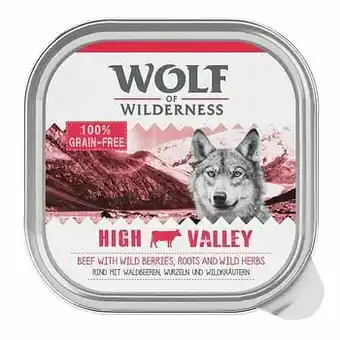 Zooplus 6x300g Adult Wolf of Wilderness Hondenvoer aanbieding