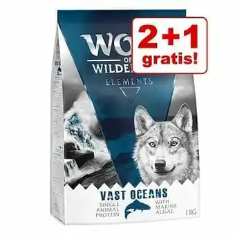 Zooplus 3kg Rough Storms met Eend Wolf of Wilderness Hondenvoer aanbieding