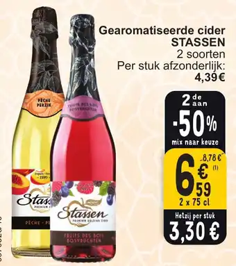 Stassen Gearomatiseerde cider 2 x 75 cl