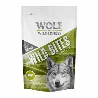 Zooplus Wolf of Wilderness Snack - Wild Bites 180 g - Wide Acres - Kip aanbieding