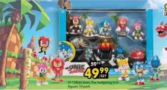 ToyChamp Sonic the hedgehog 6cm figuren 10-pack aanbieding