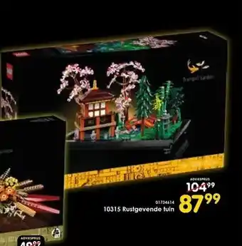 ToyChamp 10315 lego icons rustgevende tuin aanbieding