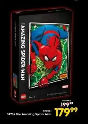 ToyChamp 31209 lego art the amazing spider man aanbieding