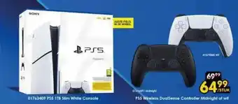 ToyChamp Ps5 1tb slim white console aanbieding