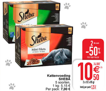 Cora Kattenvoeding sheba aanbieding