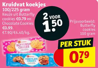 Kruidvat Kruidvat koekjes 100/225 gram aanbieding