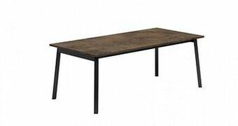 Tafel VICTORIA - Antraciet/Phoenix Bruin Brons