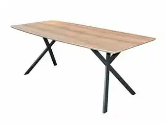 Eetkamertafel ovaal OVAL - Eiken antiquewash Hout