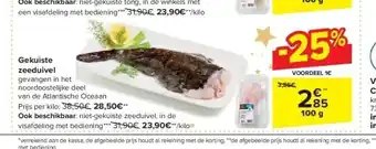 Carrefour Gekuiste zeeduivel aanbieding