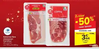 Carrefour Italiaanse fi jne vleeswaren carrefour aanbieding