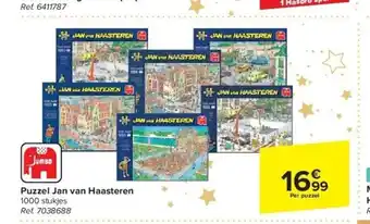 Carrefour Puzzel jan van haasteren aanbieding