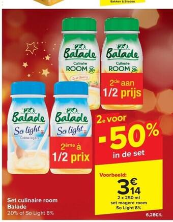Carrefour Set culinaire room balade aanbieding