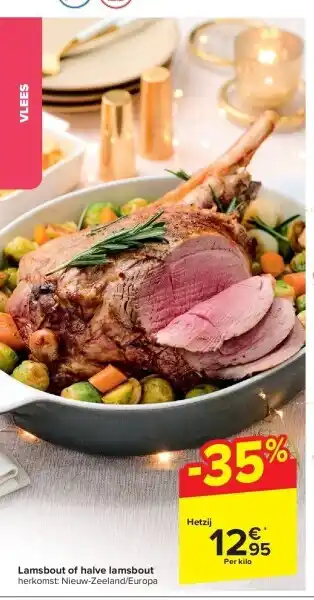 Carrefour Lamsbout of halve lamsbout aanbieding