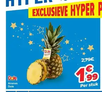 Carrefour Ananas dole aanbieding