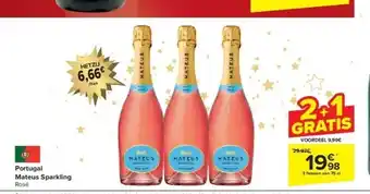 Carrefour Portugal mateus sparkling aanbieding
