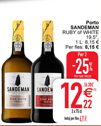 Cora Porto sandeman aanbieding