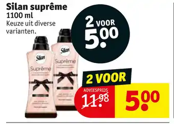 Kruidvat Silan supreme 1100ml aanbieding