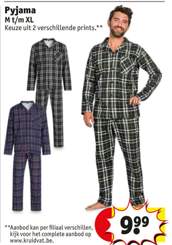 Kruidvat Pyjama aanbieding