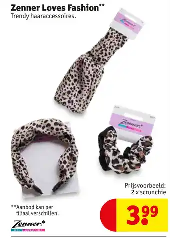 Kruidvat Zenner Loves Fashion aanbieding