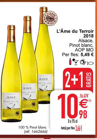 Cora L'Âme du terroir 2018 aanbieding