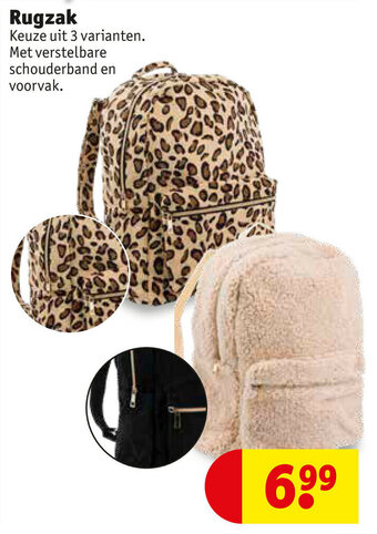 Kruidvat Rugzak aanbieding