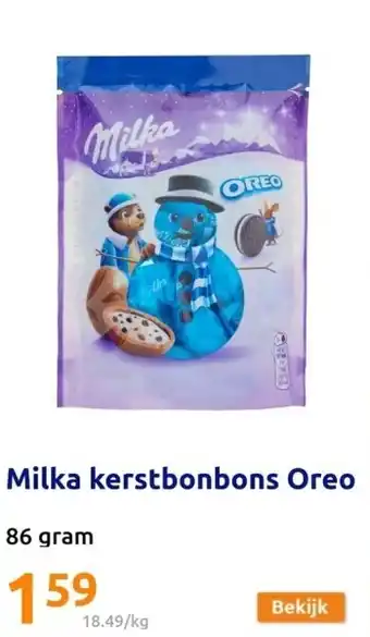 Action Milka kerstbonbons oreo aanbieding
