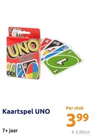 Action Kaartspel uno aanbieding