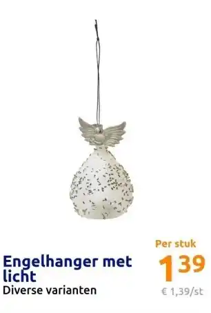 Action Engelhanger met licht aanbieding