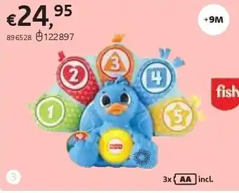 Dreamland Fisher-price linkimals pauw aanbieding