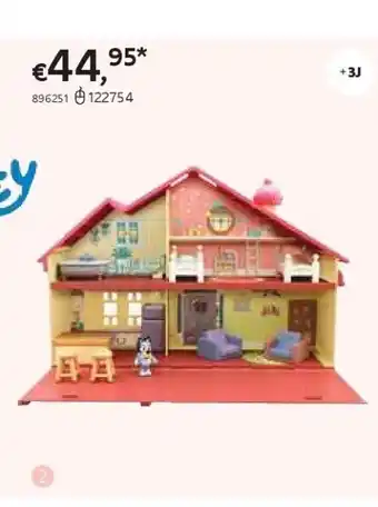 Dreamland Bluey’s family home aanbieding
