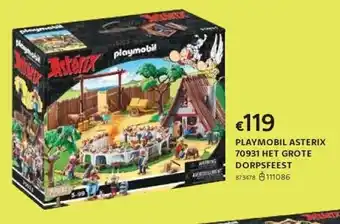 Playmobil asterix 70931 het grote dorpsfeest