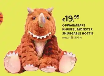 Dreamland Opwarmbare knuffel monster snuggable hottie aanbieding