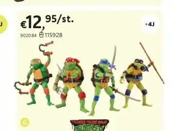 Dreamland Actiefiguur teenage mutant ninja turtles mutant mayhem aanbieding