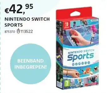 Dreamland Nintendo switch sports aanbieding