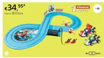 Dreamland Carrera first racebaan mario kart aanbieding