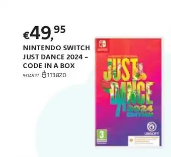 Dreamland Nintendo switch just dance 2024 - code in a box aanbieding