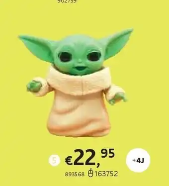 Dreamland Figuur disney star wars the mandalorian mixin’ moods grogu aanbieding