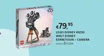 Dreamland Lego disney 43230 walt disney eerbetoon – camera aanbieding