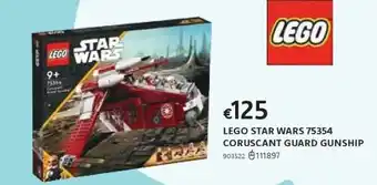 Dreamland Lego star wars 75354 coruscant guard gunship aanbieding
