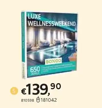 Dreamland Bongo cadeaubon luxe wellnessweekend aanbieding