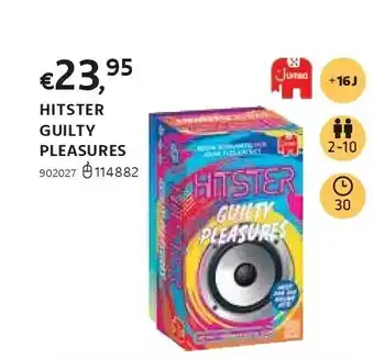 Dreamland Hitster guilty pleasures aanbieding