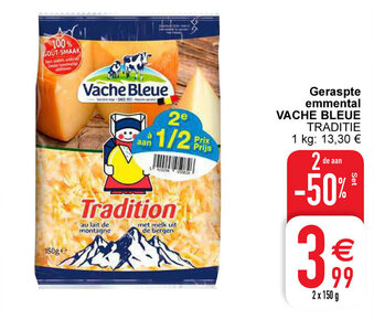 Geraspte emmental
